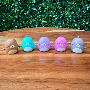 Squish-a-longs by Squishmallows Walrus Bundle